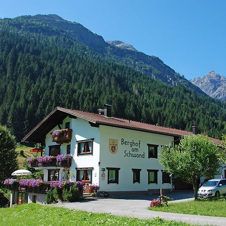Hotel Berghof Am Schwand Hinterhornbach Exteriér fotografie
